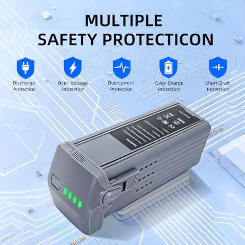 1 Pack Air 3 and Air 3S Intelligent Flight Battery (4241mAh,14.76V) Replacement Battery for DJI Air 3/Air 3S Drone Max Flight time 45 Minutes - style: Air 3/3S Battery*1