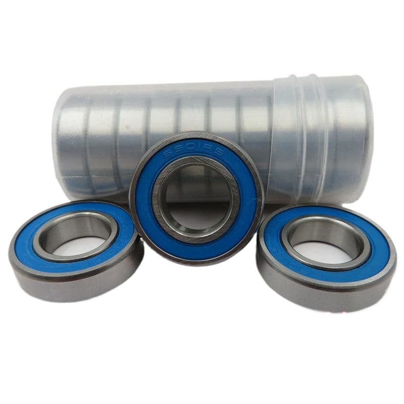 6901RS Bearing 10PCS 12x24x6 mm 6901-2RS ABEC-7 Hobby Electric RC Car Truck 6901 RS 2RS Ball Bearings Blue Sealed