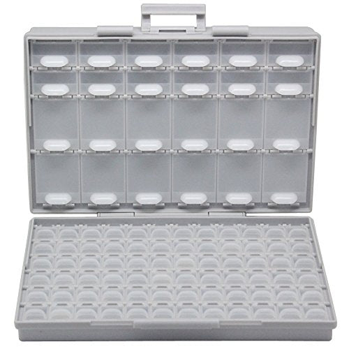 Aidetek BOXALL96 96 lids Enclosure SMD SMT Surface Mount SMD SMT Parts Box Lab - style: BOXALL96