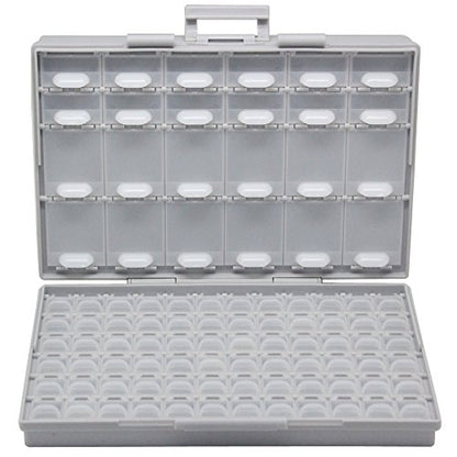 Aidetek BOXALL96 96 lids Enclosure SMD SMT Surface Mount SMD SMT Parts Box Lab - style: BOXALL96