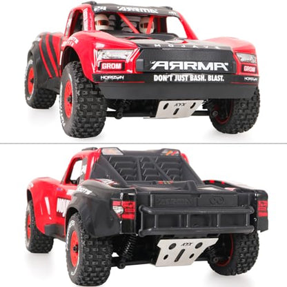 KYX Racing Stainless Steel Chassis Guard Skid Plate Guard Upgrades Parts Accessories for 1/14 RC Car ARRMA Mojave Grom Mega