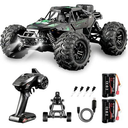 Fast Remote Control Car, RC Cars 1:16 4WD High Speed Motor | for Adults 30+KPH 2.4GHz Remote Control with No Delay Off Road RC Truck All Terrains RC Cars for Professional Enthusiast