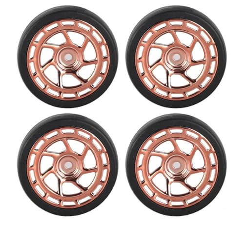 Rc Repairs Spare For Ldrc AE86 A86 LD1801 LD1802 LD1803 LD1804 A01 A02 1/18 4pcs 31mm RC Hard Drift Tire Wheel Hard Tyre RC Car Upgrade Parts(Brown C) - color: Brown C