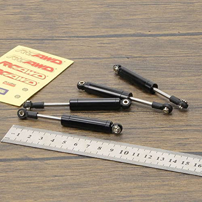 4 Pack 92mm Rc Shocks Absorber Damper Internal Spring for 1/10 Crawler Truck HSP HPI AXIAL LOSI RC Car Metal Upgraded Parts