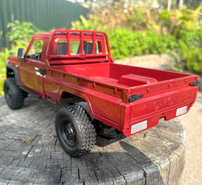 WPLDEWAN MN82 RC Crawler 1/12 Scale Remote Control Truck Off Road RC Rock Crawler 4x4 Toyota Land Cruiser All Terrain Car 280 Motor Proportional Throttle Steering RTR Hobby Toy Adult