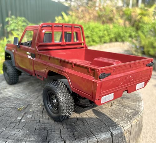 WPLDEWAN MN82 RC Crawler 1/12 Scale Remote Control Truck Off Road | RC Rock Crawler 4x4 Toyota Land Cruiser All Terrain Car 280 Motor Full Proportional RTR Hobby Toy Adult