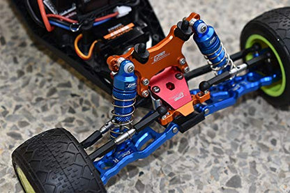 GPM for LOSI 1/18 2WD Mini-T 2.0 LOS01015 Aluminum Front Spring DAMPERS (50MM) -12PC Set (red)