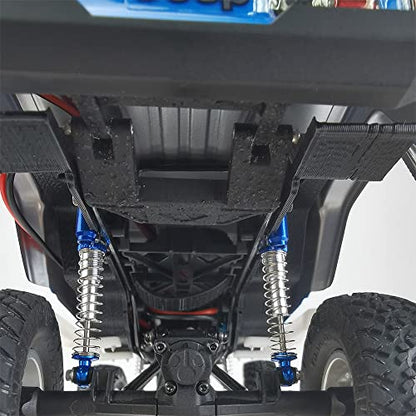 RCLIONS Aluminum 43mm RC Oil Shock Absorber Damper for All 1/24 Axial SCX24 | SCX-24 Deadbolt Base Camp Lexus Dooge Gladiator RC Crawler Car Upgrades - color: Black