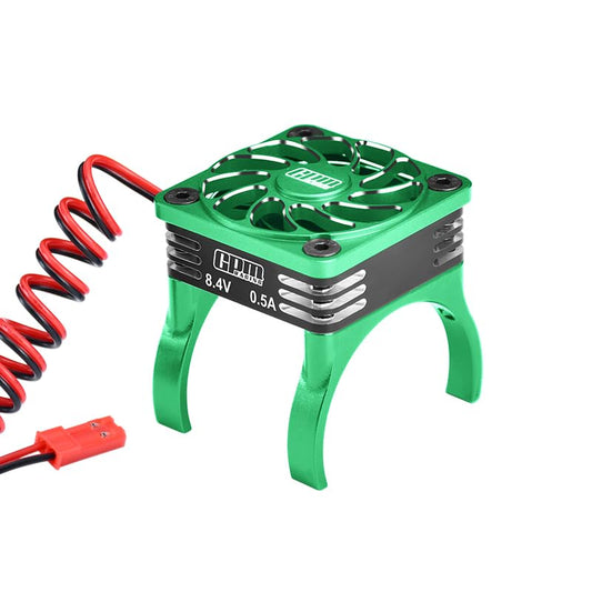 GPM 6061-T6 Alloy High Speed Cooling Fan 20000 RPM Compatible with 36Mm Motor for Mini Xrt Vxl 3S-108076-1 (Green) - color: Green