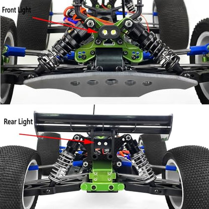 1/14th RC Car LED Light Kits Headlights Taillights Lamp Upgrades for LOSI Mini 8IGHT 4WD Buggy Brushless Car Parts