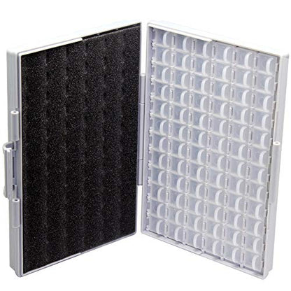 3pcs AideTek BOXALL72 SMD SMT Resistor Capacitor 1206 0805 0603 Box Organizer Craft Beads Storage 72 Compartments on Each Box - style: 3BOXALL72