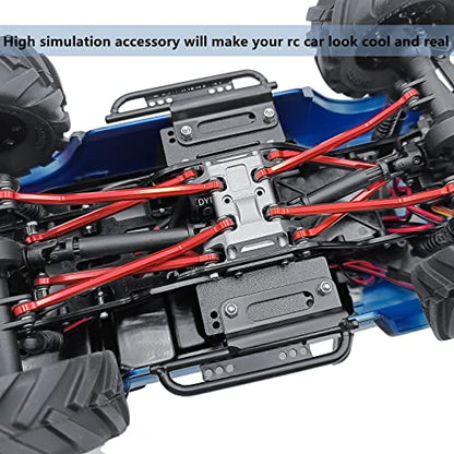 MORLORDY RC Side Pedal Rock Rails Foot Plate Running Board Rock Slides for 1/24 RC Crawler Car Accessories SCX24 Upgrades Parts