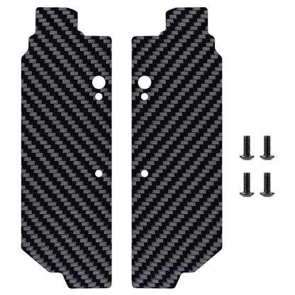 RCHUBAM 2PCS Rear Mud Flaps Guards for 1/8 Arrma Kraton 6S EXB V4 V5 BLX | 1 Pairs Carbon Fiber Rear Mud Flaps,RC Monster Truck Upgrade Parts