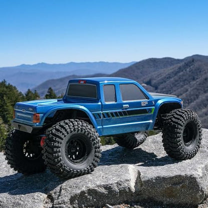 Axial RC Truck 1/10 SCX10 III Coyote 4X4 RTR Brushed Rock Crawler, Blue, AXI-2036T2 (Battery and Charger Not Included) - color: Blue