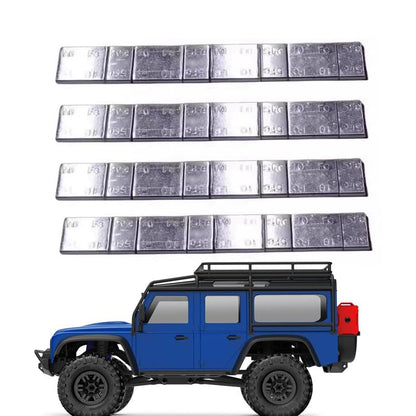 RC Model Cars, Crawlers, Boat Models, Car Model counterweight 1/10, 1/12, 1/18, 1/24 Crawler Use TRX4 SCX10, TRX4M SCX24 SCX30 FMS Crawler Balance Weights, counterweight