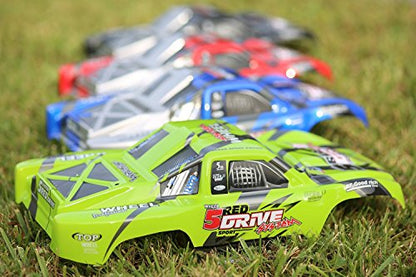 SummitLink Compatible Custom Body Green Replacement for 1/10 Scale RC Car or Truck (Truck not Included) SSJ-G-01