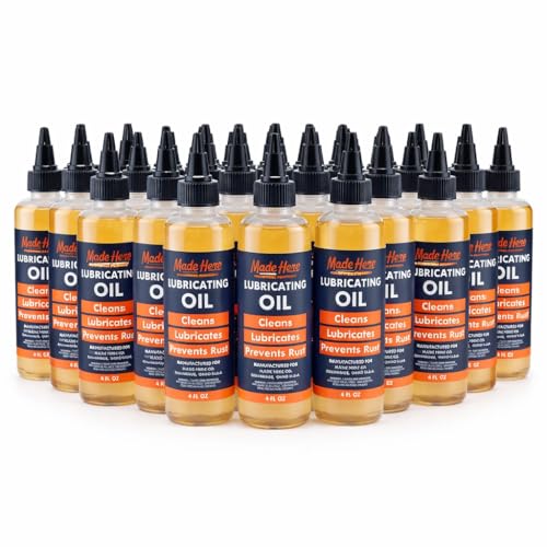 Multi-use Lubricating Penetrant Oil - High-Performance, Rust Prevention, Non-Toxic Formula, 4oz - Ideal for Home, Automotive, and Industrial Use (Pack of 24) - size: Multipurpose Oil 4 Oz (Pack of 24)