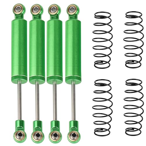 Shock Absorber Damper Internal Spring Built-in Spring For 1/10 RC Crawler Axial SCX10 I II III RBX10 Wraith TRX4 MST Redcat (green, 100mm) - color: green, size: 100mm