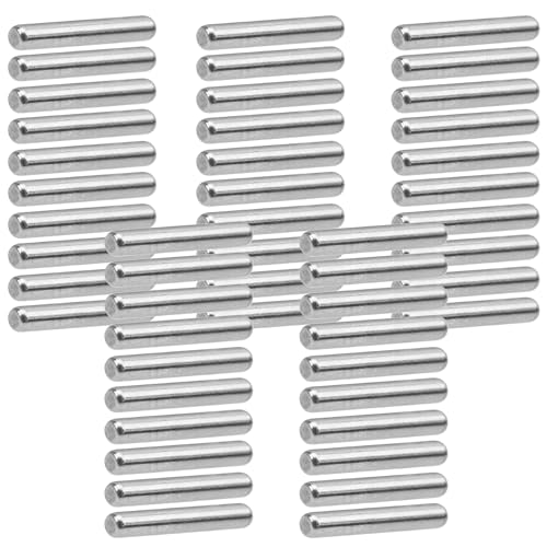 50Pcs Vgoohobby 1.5x10mm Dowel Pin Hex Wheel Hub Nut Pins Hinge pin Compatible with WPL Wltoys 124017 12428 HBX MJX Hyper Go 1/12 1/14 1/16 RC Car