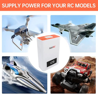 Lipo Battery Charger 40W 3S-4S RC Battery Charger 11.1V / 14.8V, RC Lipo Charger Discharger for 3S 4S Lipo Batteries, RC Lipo Balance Charger for Hobby RC Car Boat Airplane Faster Quick Compact Charge