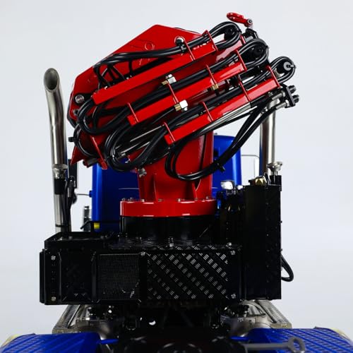 1/14 6X6 RC Tractor Truck Metal Chassis 2-Speed Gearbox RTR 56344 Sound Light System ESC Servo Hobby Grade Model