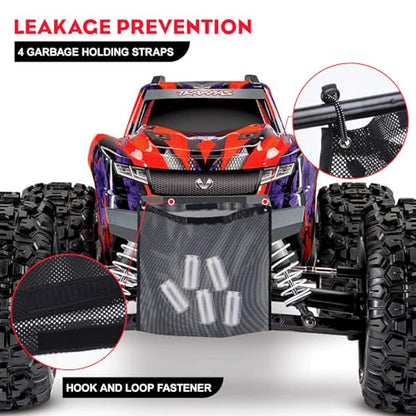 2 Pcs TV Trash Sack PVC Mesh Bag Compatible With Polaris RZR, Can-Am, CFMOTO, Teryx, Mule, Arctic Cat, Pioneer, Golf Cart and most models(BLACK) - color: black