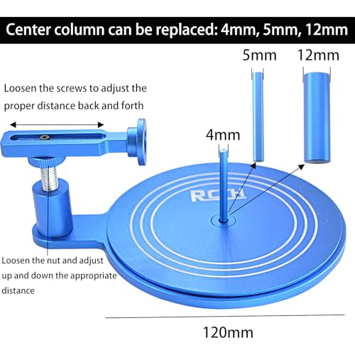 RC Car Tire Mounting Tool - Multi-Functional Tire Adhesive Kit - Blue - color: Blue