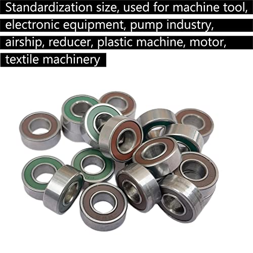 20 pcs MR115-2RS 5x11x4mm Replacement Precision Ball Bearings MR115 2RS