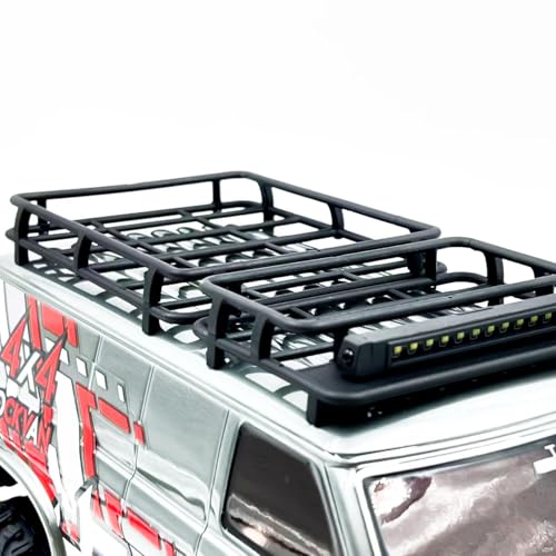 HOBBYPLUS CR18P EVO 2 RockVan RC Crawler - 1/18 Scale Mini RC Crawler with Two-Speed Transmission, All-Metal Gears, Evolved EVO Platform, Ready-to-Run, Distinctive Styling