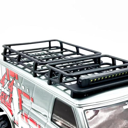 HOBBYPLUS CR18P EVO 2 RockVan RC Crawler - 1/18 Scale Mini RC Crawler with Two-Speed Transmission, All-Metal Gears, Evolved EVO Platform, Ready-to-Run, Distinctive Styling