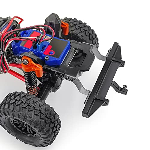 MOHERO Metal Rear Bumper RC Bumper for 1/18 TRX-4M TRX4M Bronco Defender RC Crawler Car Upgrade Parts - size: Rear