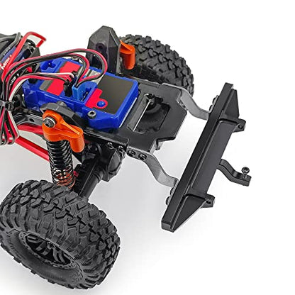 MOHERO Metal Rear Bumper RC Bumper for 1/18 TRX-4M TRX4M Bronco Defender RC Crawler Car Upgrade Parts - size: Rear