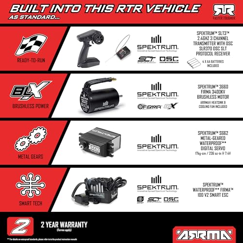 ARRMA Infraction 223S 1/8 RC Truck 4X4 Brushless, RTR, Teal/Pink | DSC, All-Road Street Bash, ARA4315V4T3, Lipo Battery and Charger Not Included - color: Teal/Pink