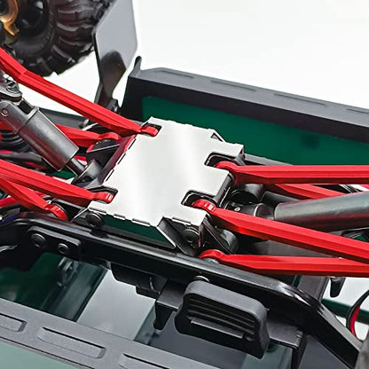 RC Center Skid Plate Axle Chassis Armor Protector Set | For TRX4M Upgrades 1/18 Scale, RC Crawler Car, Accessories