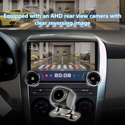 Binize 10.1 Inch Android 13 Single Din Car Stereo Radio | Touchscreen Head Unit ,GPS Navigation Receiver,Wireless Carplay/Andriod Auto Bluetooth,FM,Mirror Link,Backup Camera