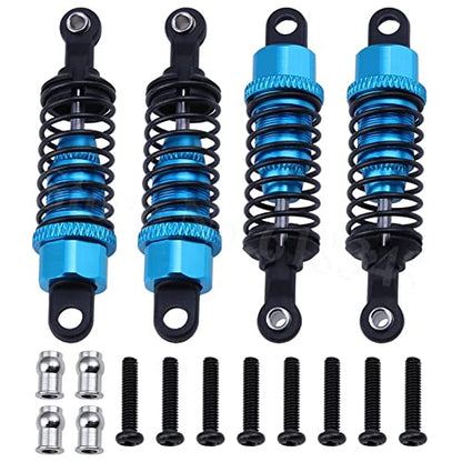 Replacement Part For 1 Pair 1/18 Upgrade Parts Aluminum Alloy Front & Rear Shock Absorber Springs Damper For RC Crawler Accessories