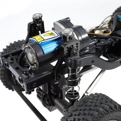 Magnetic Body Post Conversion & Lift Kit Set for 1/12 RC Crawler - Adjustable Height, Strong Magnets for MN128 MN86 G500 Upgrade (46g) (Black) - color: Black