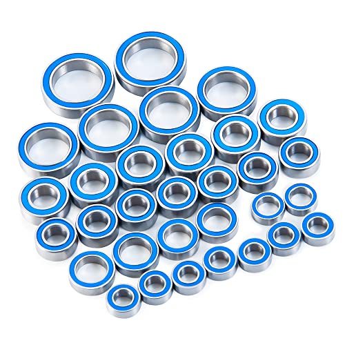 RCLIONS 1set/32pcs RC Car Bearing Kit Front&Rear Axle Carrier Kit for Redcat Gen8 1/10th RC Crawler Car