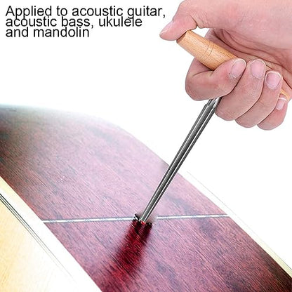 Guitar Peg Hole Reamer Tool Violin Peg Hole Reamer | Peg Hole Reamer for Acoustic Guitar Double Bass Ukulele String Shaft Reamer