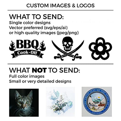 Custom Vinyl Decals | Your Own Personalized Decal | Car, Auto, Glass, Window, Business, Letters, Numbers | Any Design, Text, Image or Logo