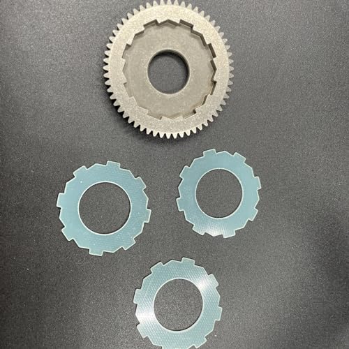 Hd 57T Spur Gear,0.8Mod Ara310947 for 1/10 Arrma 3S Blx 4Wd Arrma Big Rock Granite Senton Vorteks Typhon Differential Gear Upgrade Parts
