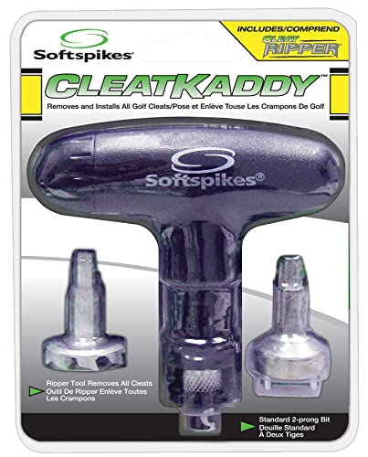 Softspikes Golf Cleat Kaddy - Attachments to Both Remove & Install Golf Spikes Quickly - Compatible with Any Insert System - style: Cleat Kaddy