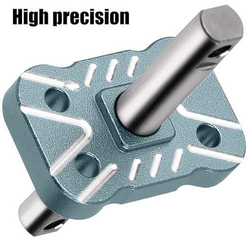 Aluminum Differential Locker Spool Diff Locker Mounts Set Upgrades Part for 1/10 Slash/Rustler/Stampede/Bandit 2WD(VXL),Sealed Differential Case Hops Up.Titanium - color: Titanium(for 1/10)