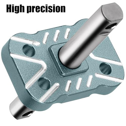 Aluminum Differential Locker Spool Diff Locker Mounts Set Upgrades Part for 1/10 Slash/Rustler/Stampede/Bandit 2WD(VXL),Sealed Differential Case Hops Up.Titanium - color: Titanium(for 1/10)