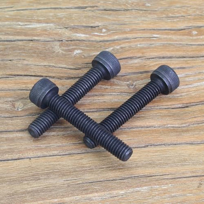 55 Pieces M5 x 30mm Socket Head Cap Screws, Thread Pitch 0.8mm, Sutemribor M5 Black Screws, 12.9 Grade Alloy Steel, Black Oxide Finish, Fully Threaded - size: M5 x 30mm, style: Socket Head