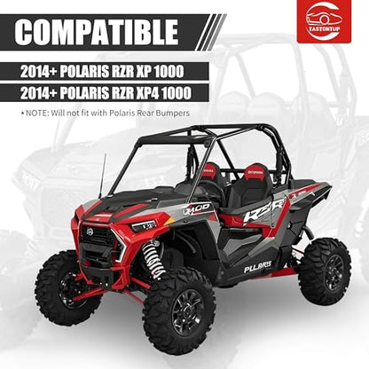 High Clearance Boxed Rear Radius Arm Kit for 2014-2023 Polaris RZR XP 1000/ XP 4 1000, Heavy-Duty, Adjustable Heim Joints Boxed Rear Radius Arms/Rods Replacement for Polaris RZR XP 1000/ XP 4 1000 - size: For Polaris, style: Rear