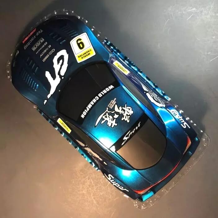 Preprinted PVC Body Shell for 1/10 On Road Racing Drift Car, No Cut, 1:10 Scale (GT Style, Color Changing) - style: GT Style, Color Changing
