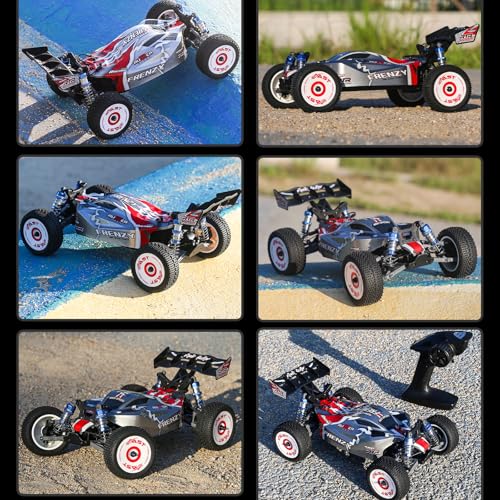 1:12 4WD Brushless RC Truck for Adults, 4x4 Offroad Fast Brushless Remote Control Car 4WD for Adults with Rechargeable 3S Battery High Speed Remote Control Cars - style: High Speed