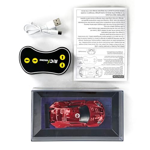 TOUCAN RC HOBBY 1/43 RC Racing Car LED Lights RTR Mini Remote Control Electric Car for Ages 14+
