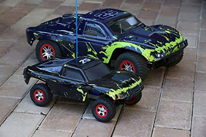 SummitLink Custom Body Police White Style Compatible for 1/16 Scale RC Car or Truck (Truck not Included) SSMN-PW-01
